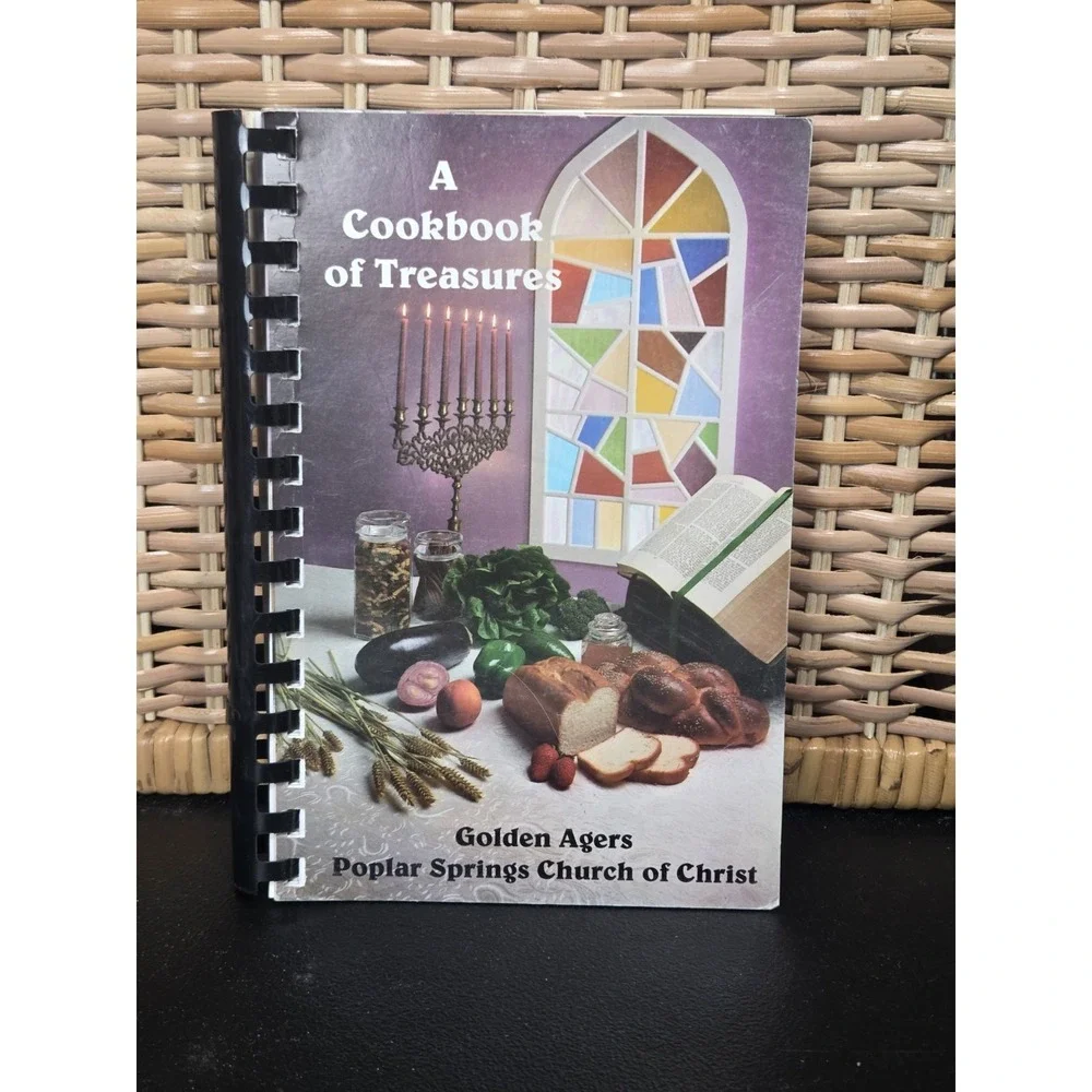 Poplar Springs Church Of Christ Cookbook King, North Carolina 1995 Recipe Book